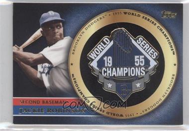 2012 Topps - Gold World Series Pin Card #GWSP-JR - Jackie Robinson