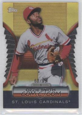 2012 Topps - Golden Giveaway Contest Golden Moments Die-Cut - Gold #GMDC-29 - Ozzie Smith /99