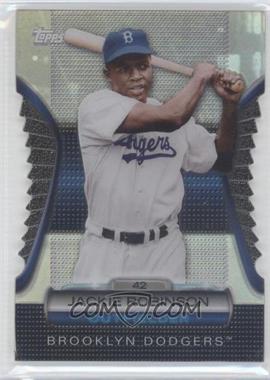 2012 Topps - Golden Giveaway Contest Golden Moments Die-Cut #GMDC-18 - Jackie Robinson
