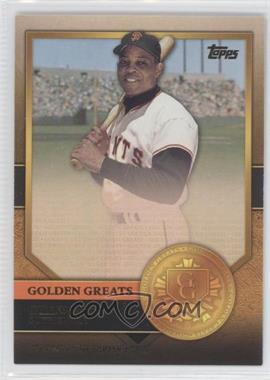 2012 Topps - Golden Greats #GG-15 - Willie Mays