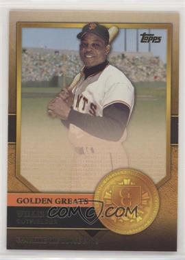 2012 Topps - Golden Greats #GG-15 - Willie Mays