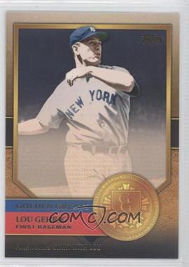 2012 Topps - Golden Greats #GG-3 - Lou Gehrig