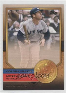 2012 Topps - Golden Greats #GG-31 - Mickey Mantle