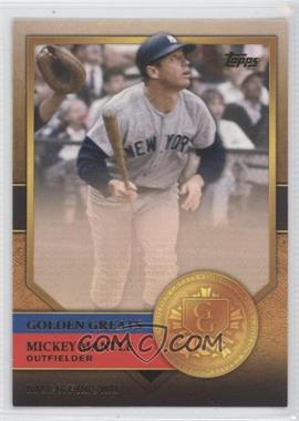 2012 Topps - Golden Greats #GG-31 - Mickey Mantle