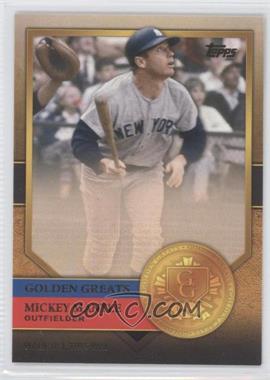 2012 Topps - Golden Greats #GG-31 - Mickey Mantle