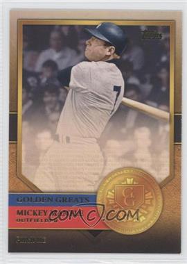 2012 Topps - Golden Greats #GG-32 - Mickey Mantle