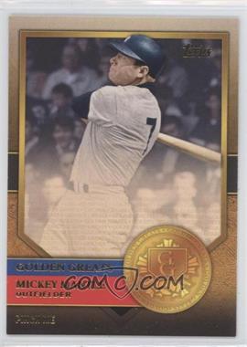 2012 Topps - Golden Greats #GG-32 - Mickey Mantle