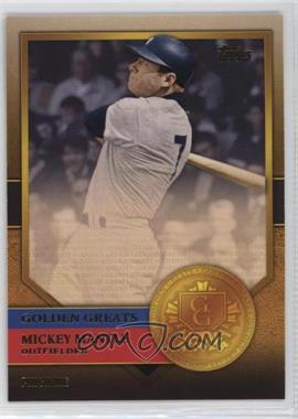 2012 Topps - Golden Greats #GG-32 - Mickey Mantle