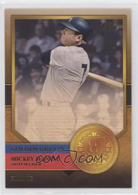 2012 Topps - Golden Greats #GG-32 - Mickey Mantle