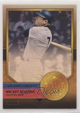 2012 Topps - Golden Greats #GG-32 - Mickey Mantle