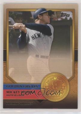 2012 Topps - Golden Greats #GG-33 - Mickey Mantle