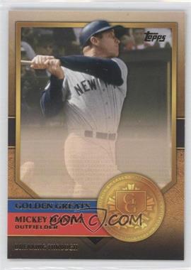 2012 Topps - Golden Greats #GG-33 - Mickey Mantle