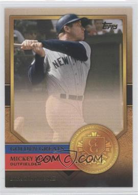 2012 Topps - Golden Greats #GG-33 - Mickey Mantle