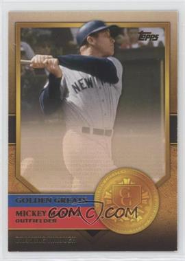 2012 Topps - Golden Greats #GG-33 - Mickey Mantle