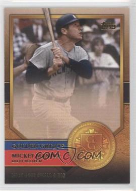 2012 Topps - Golden Greats #GG-35 - Mickey Mantle