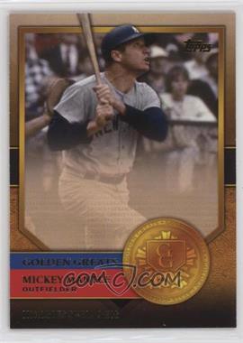 2012 Topps - Golden Greats #GG-35 - Mickey Mantle