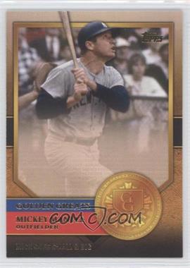 2012 Topps - Golden Greats #GG-35 - Mickey Mantle