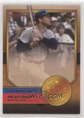 2012 Topps - Golden Greats #GG-35 - Mickey Mantle