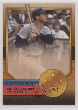 2012 Topps - Golden Greats #GG-35 - Mickey Mantle