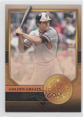 2012 Topps - Golden Greats #GG-43 - Cal Ripken Jr.