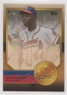 2012 Topps - Golden Greats #GG-55 - Hank Aaron