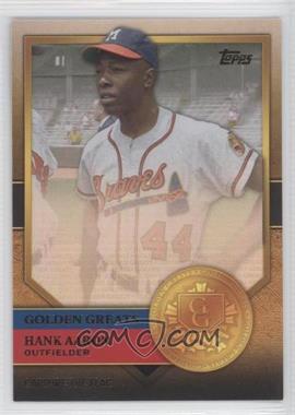 2012 Topps - Golden Greats #GG-55 - Hank Aaron