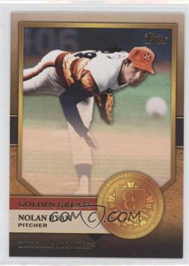 2012 Topps - Golden Greats #GG-6 - Nolan Ryan