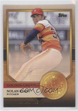 2012 Topps - Golden Greats #GG-7 - Nolan Ryan