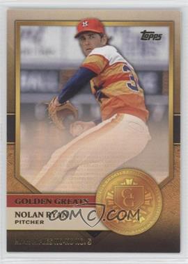 2012 Topps - Golden Greats #GG-7 - Nolan Ryan