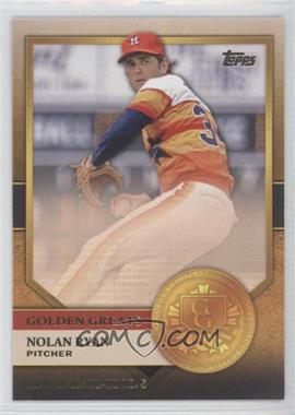 2012 Topps - Golden Greats #GG-7 - Nolan Ryan