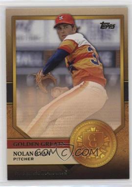 2012 Topps - Golden Greats #GG-7 - Nolan Ryan