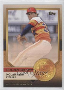 2012 Topps - Golden Greats #GG-7 - Nolan Ryan