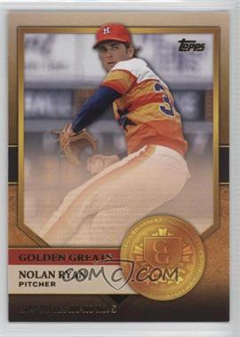 2012 Topps - Golden Greats #GG-7 - Nolan Ryan