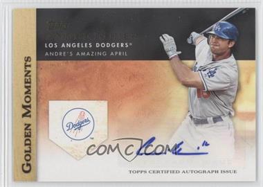 2012 Topps - Golden Moments Autographs #GMA-AE.1 - Andre Ethier
