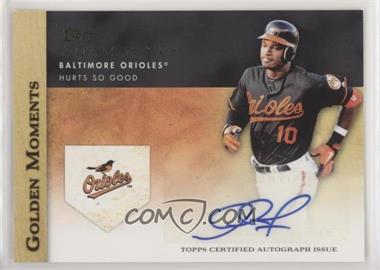 2012 Topps - Golden Moments Autographs #GMA-AJ.1 - Adam Jones (Hurts So Good)