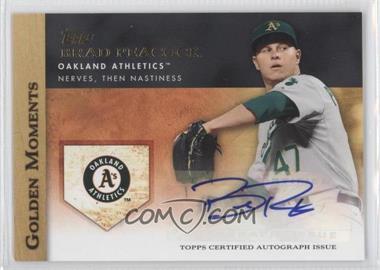 2012 Topps - Golden Moments Autographs #GMA-BP.2 - Brad Peacock