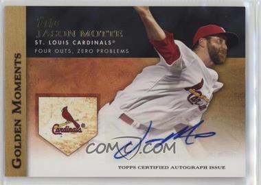 2012 Topps - Golden Moments Autographs #GMA-JM.1 - Jason Motte