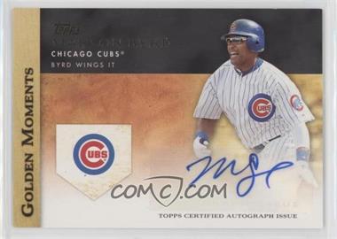 2012 Topps - Golden Moments Autographs #GMA-MABY - Marlon Byrd