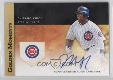 2012 Topps - Golden Moments Autographs #GMA-MABY - Marlon Byrd