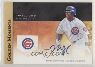 2012 Topps - Golden Moments Autographs #GMA-MABY - Marlon Byrd