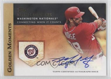 2012 Topps - Golden Moments Autographs #GMA-MMO - Mike Morse
