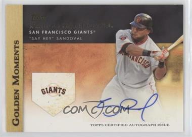 2012 Topps - Golden Moments Autographs #GMA-PS.1 - Pablo Sandoval ("Say Hey" Sandoval)