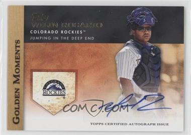 2012 Topps - Golden Moments Autographs #GMA-WR - Wilin Rosario