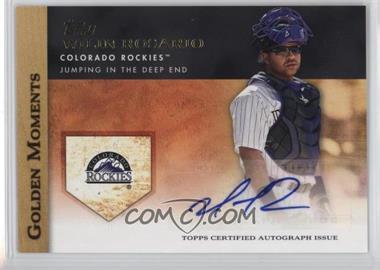 2012 Topps - Golden Moments Autographs #GMA-WR - Wilin Rosario