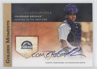 2012 Topps - Golden Moments Autographs #GMA-WR - Wilin Rosario