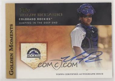 2012 Topps - Golden Moments Autographs #GMA-WR - Wilin Rosario