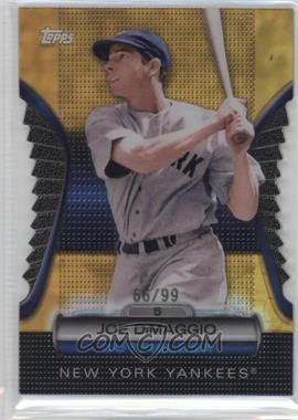 2012 Topps - Golden Moments Die-Cut - Golden Giveaway Contest Gold #GMDC-5 - Joe DiMaggio /99