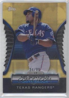 2012 Topps - Golden Moments Die-Cut - Golden Giveaway Contest Gold #GMDC-85 - Nelson Cruz /99