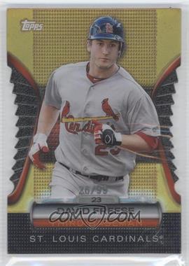 2012 Topps - Golden Moments Die-Cut - Golden Giveaway Contest Gold #GMDC-92 - David Freese /99