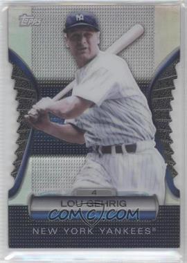 2012 Topps - Golden Moments Die-Cut - Golden Giveaway Contest #GMDC-2 - Lou Gehrig